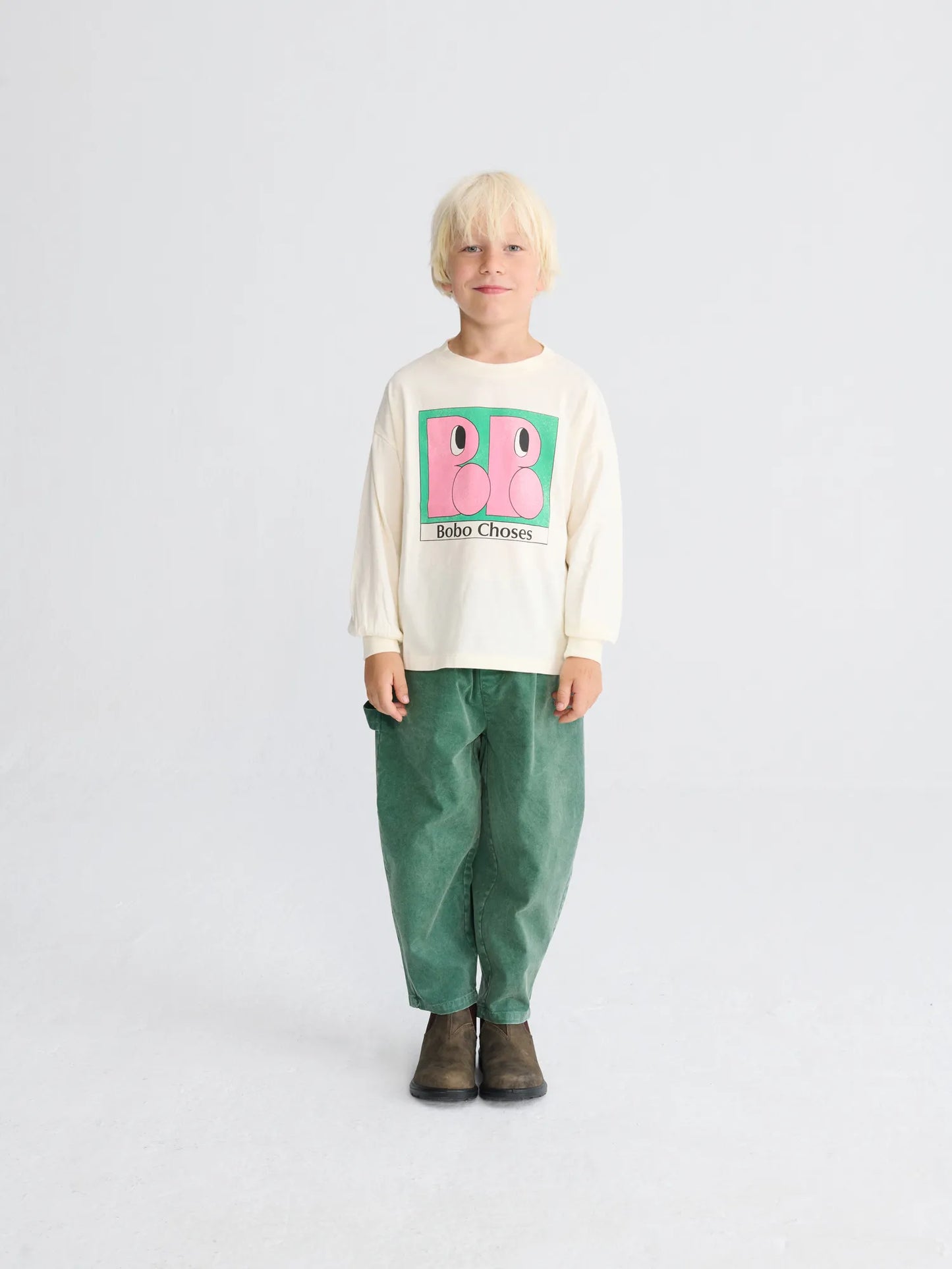 Booo Bo Choses Tag woven pants