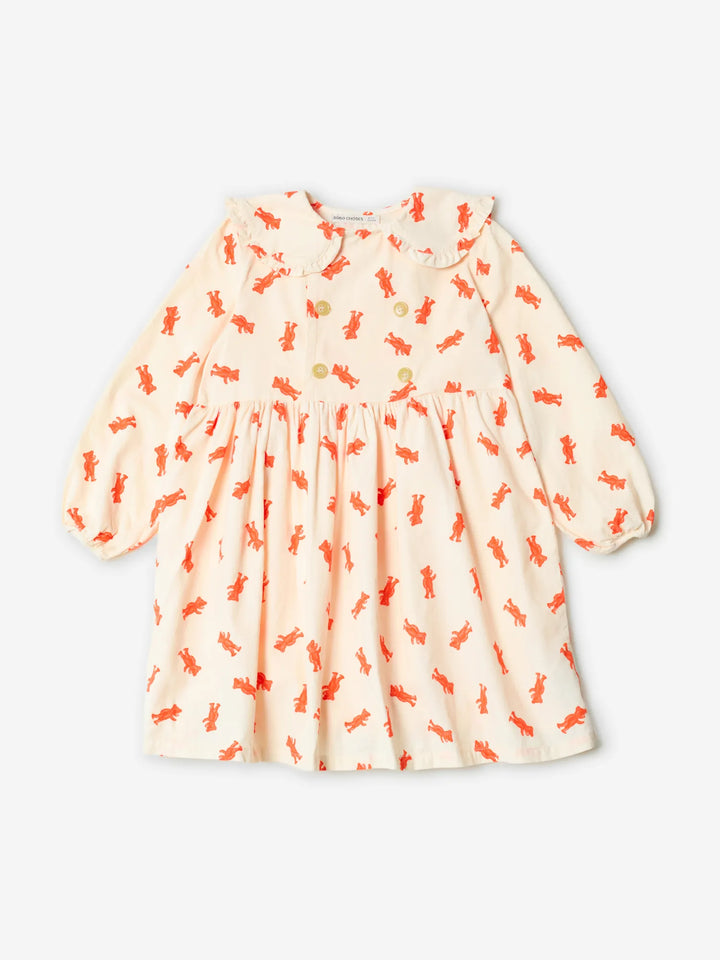 Softpaw Monster all over corduroy dress