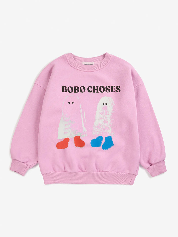 Dessuadora rosa Booty Ghosts