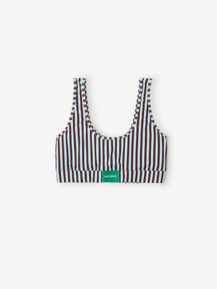 Striped sporty top