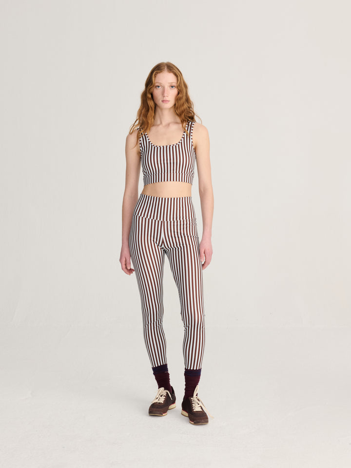 Striped sporty top