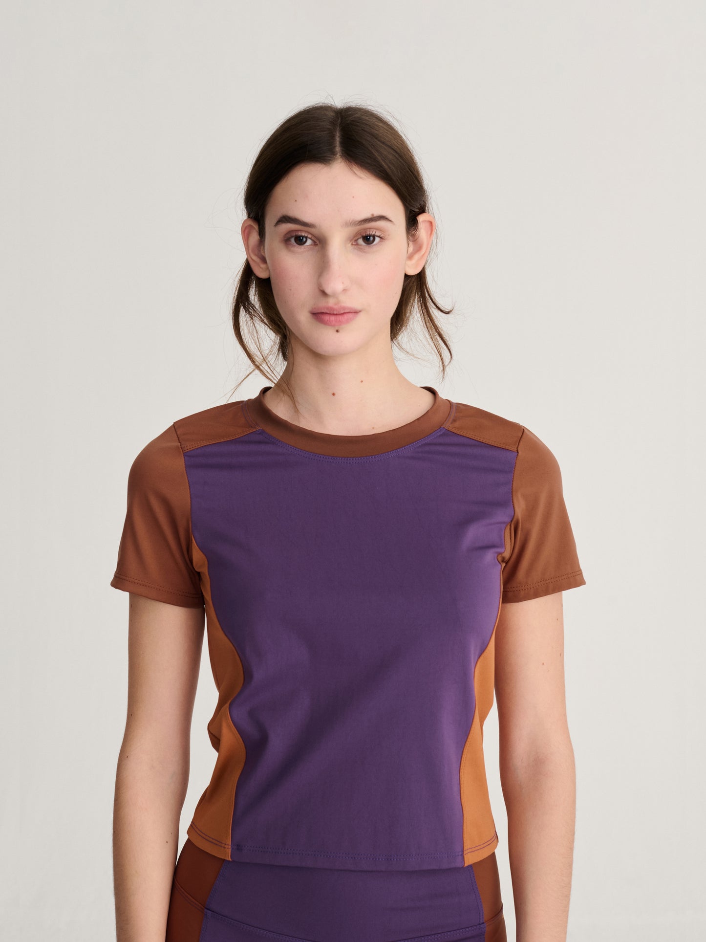 Color block sporty T-shirt
