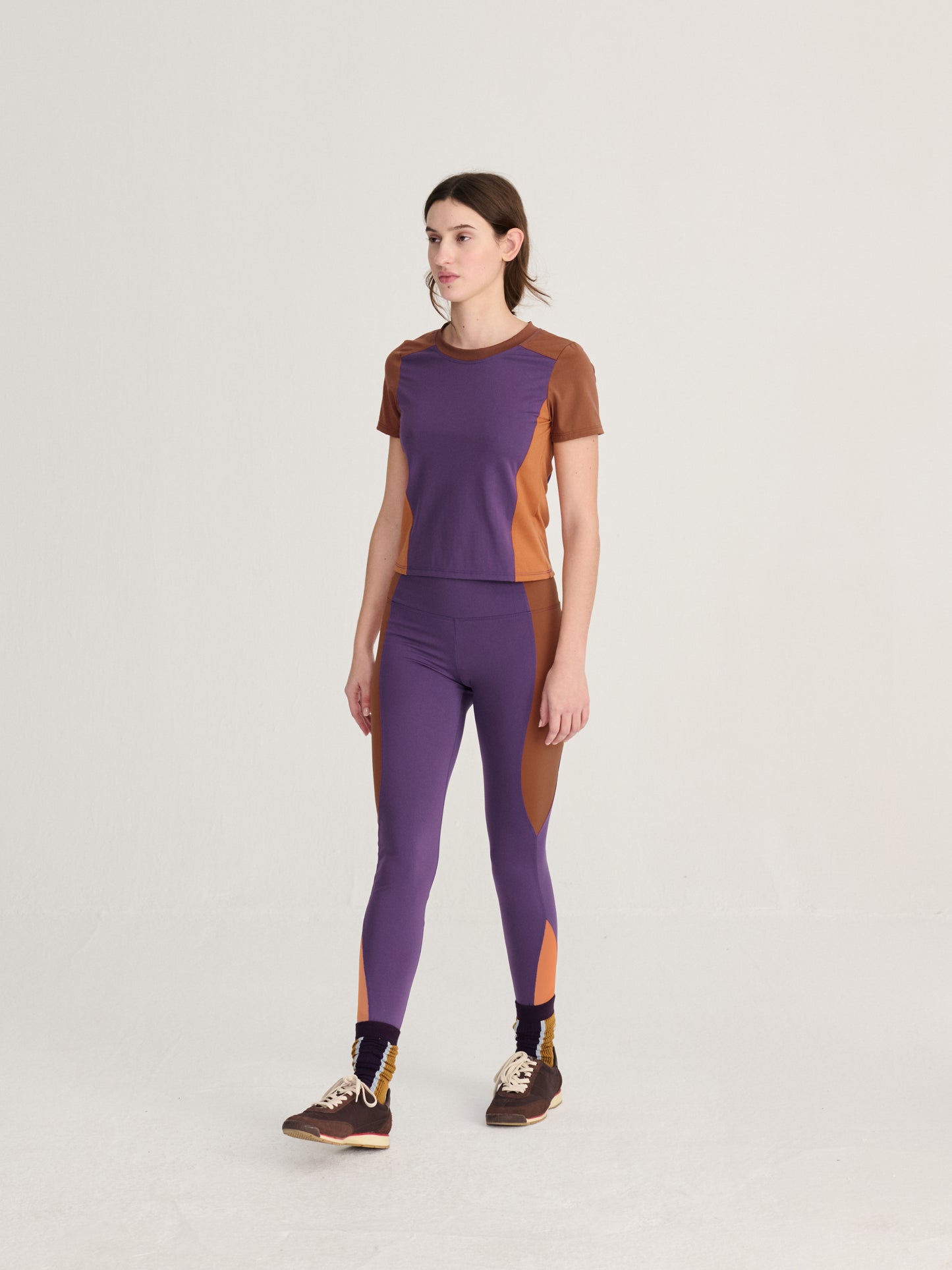 Color block sporty T-shirt
