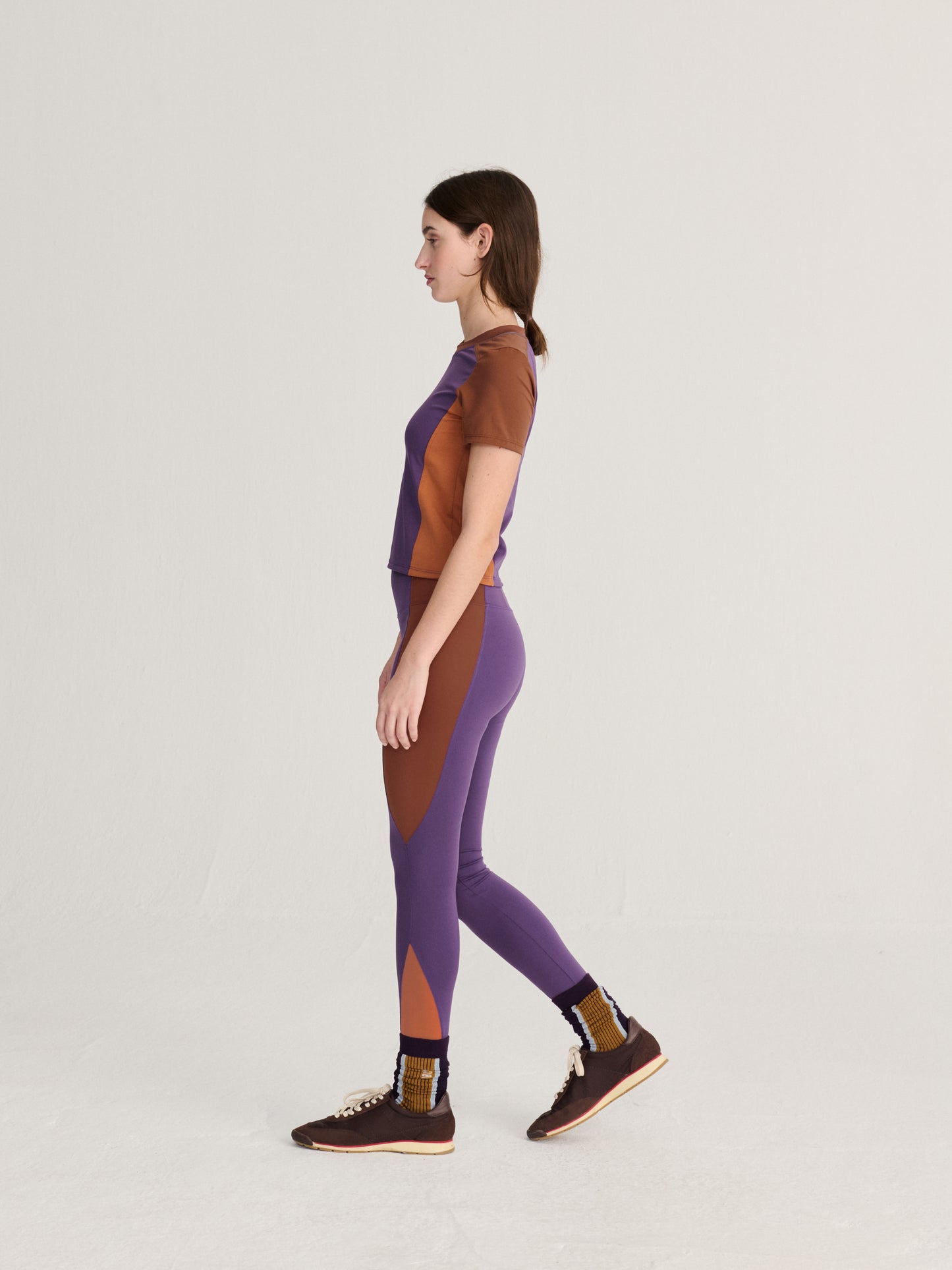 Color block sporty T-shirt