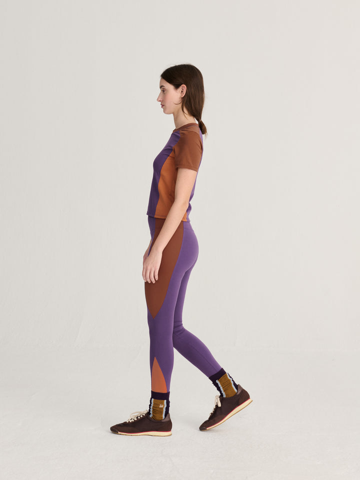 Color block sporty T-shirt