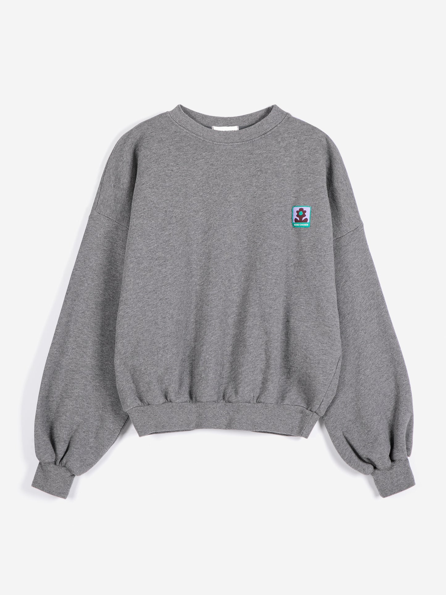 Lilac tag relaxed sweatshirt