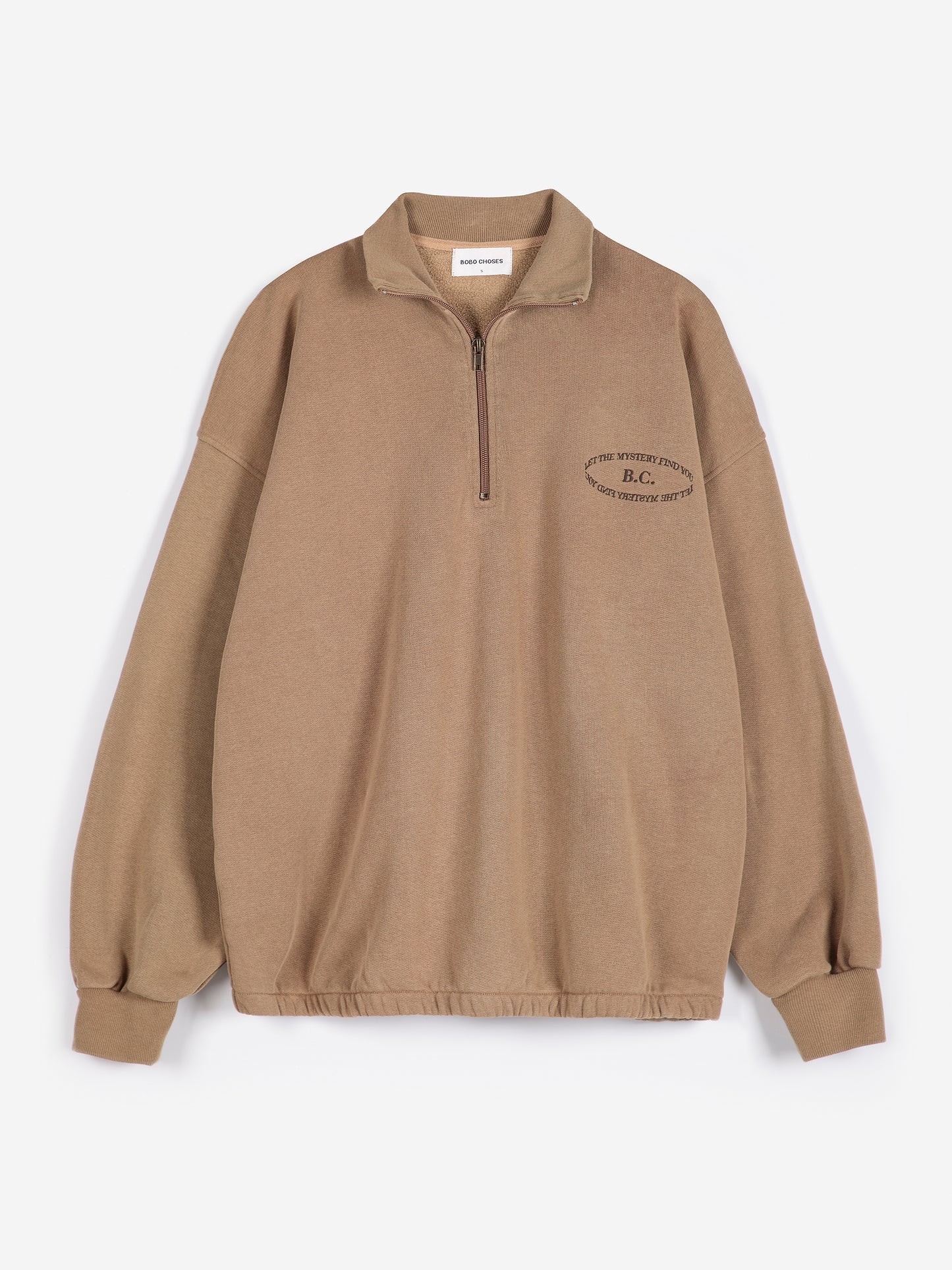 Half zip relaxed sweatshirt