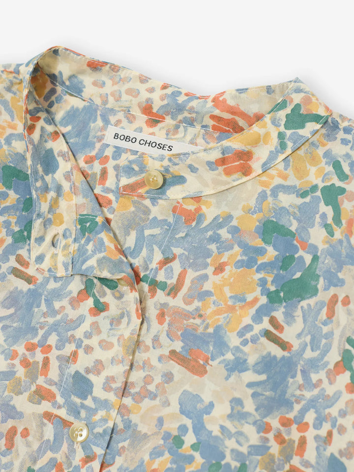 Dreamlike all over cotton shirt