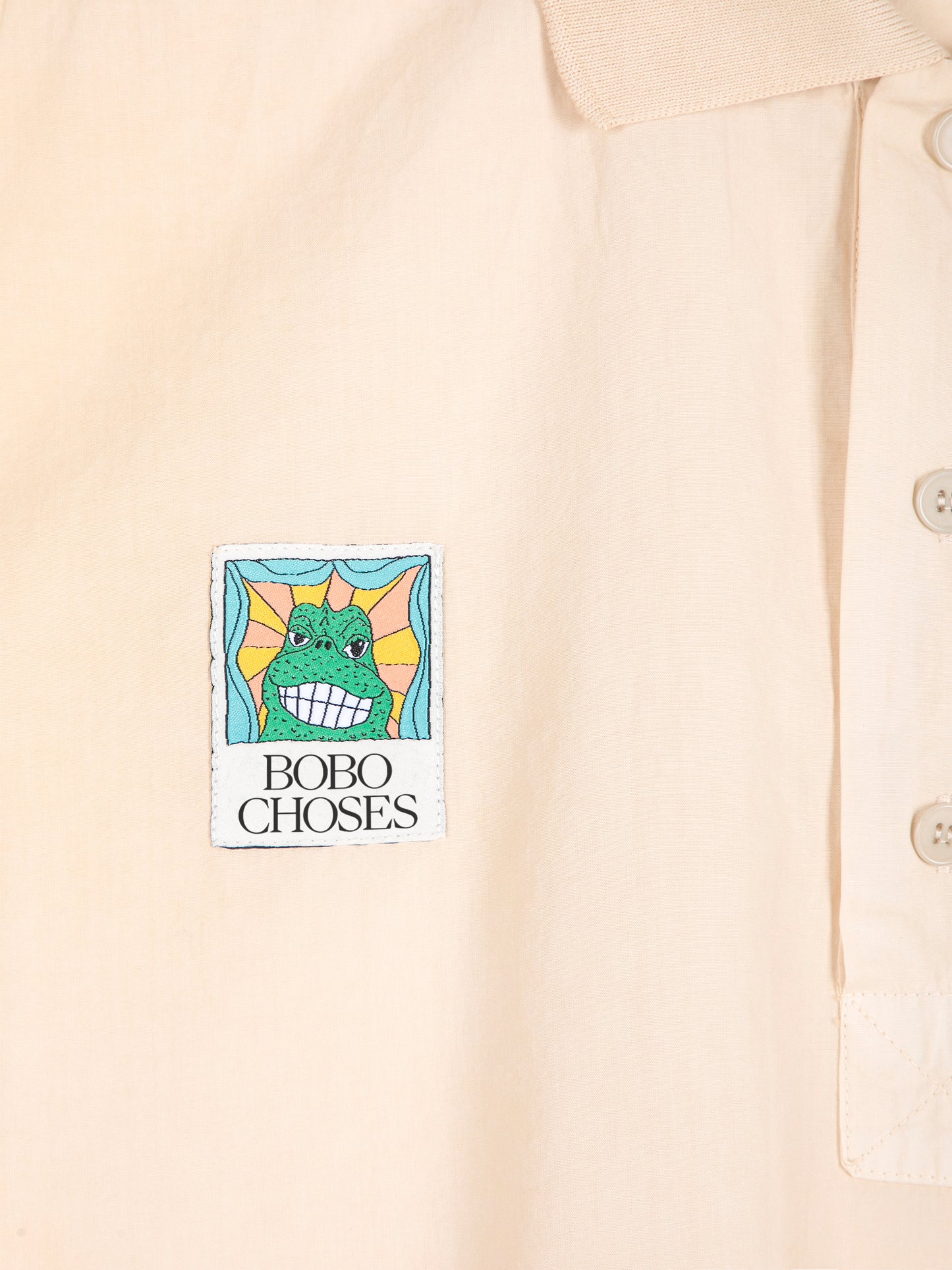 Polo de popelín oversize Bobo Labelled