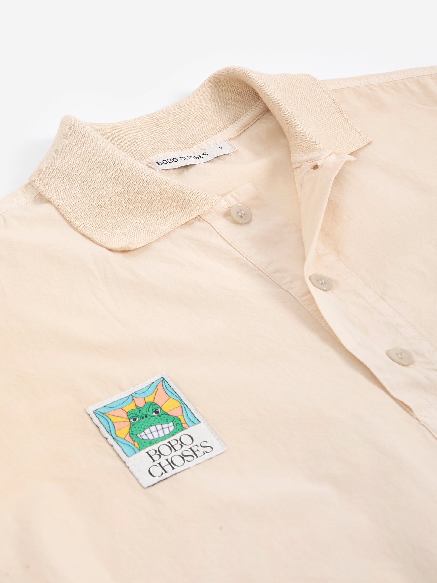 Polo de popelín oversize Bobo Labelled