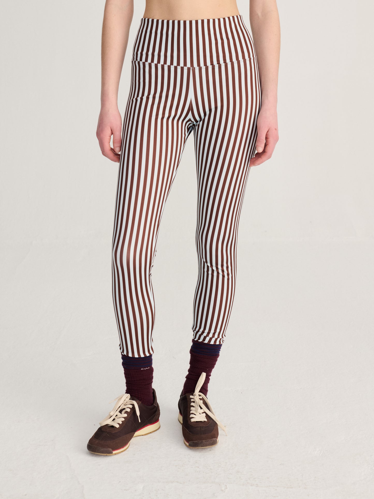 Striped leggings