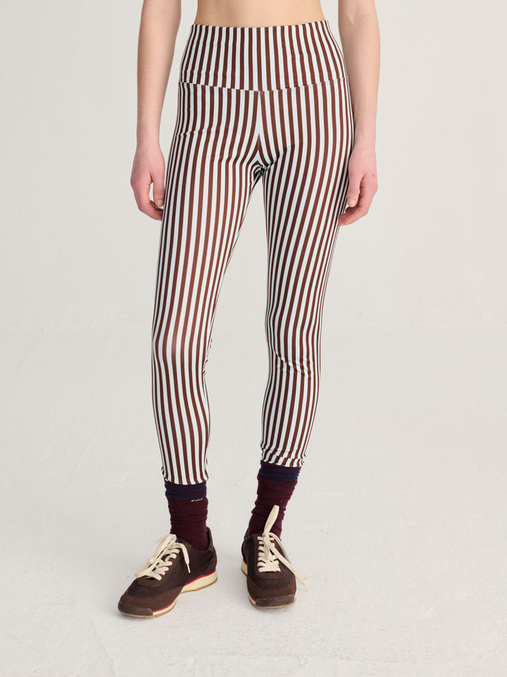 Striped leggings