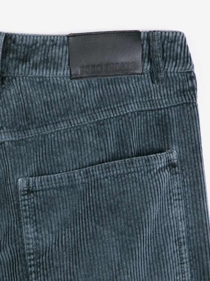 Corduroy barrel trousers