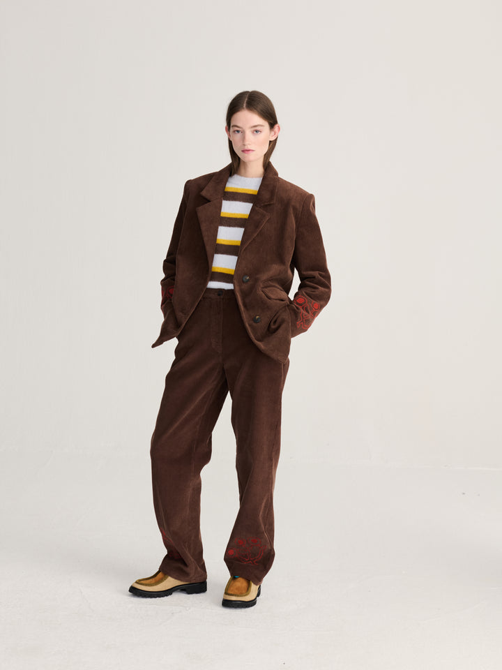 BC Garden mid-waist pants