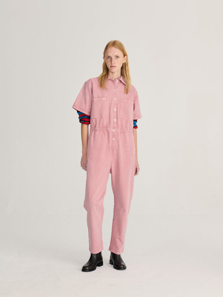 Embroidery twill overall