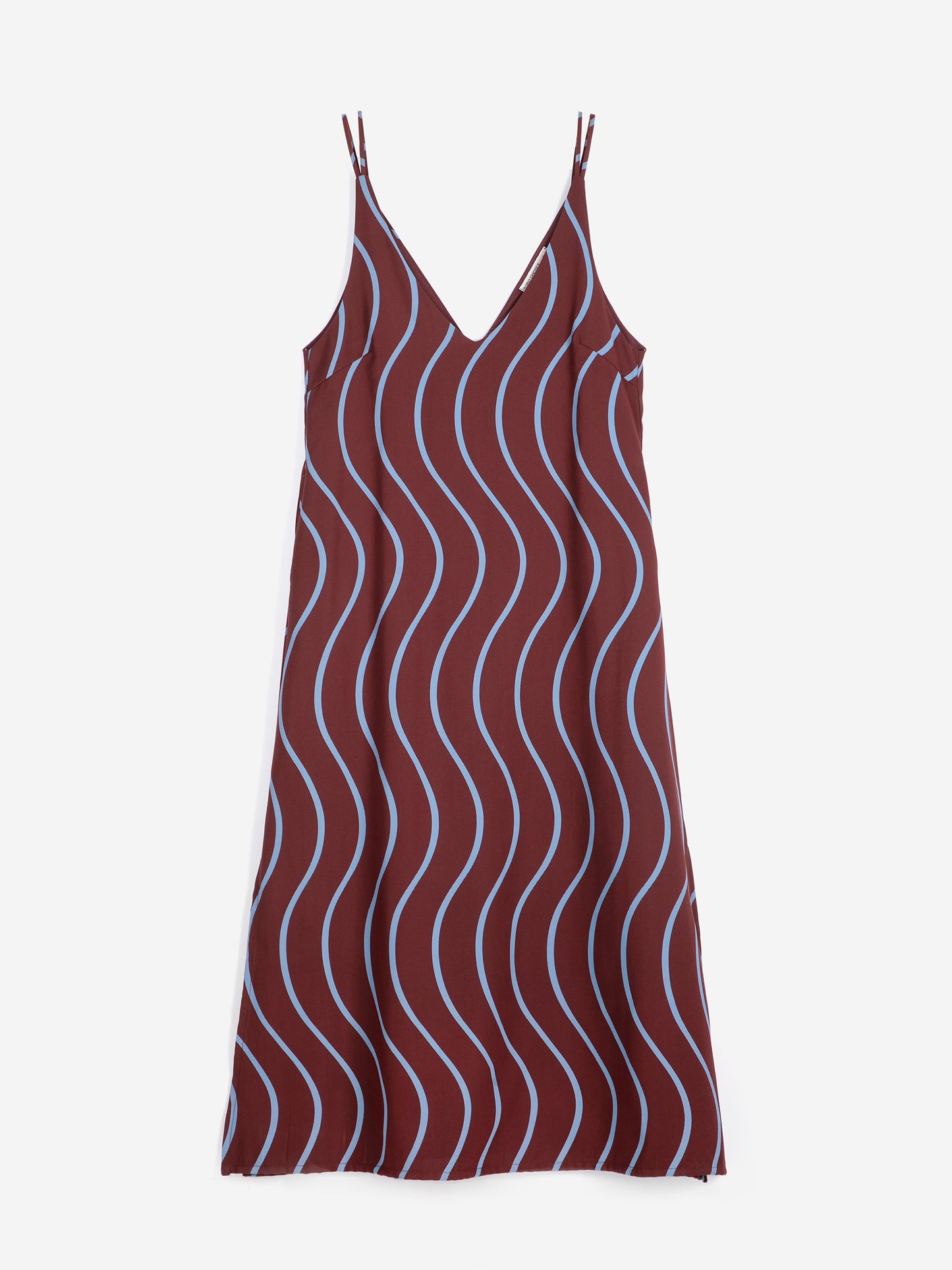 Vestit sense mànigues estampat Psicodelic Stripes