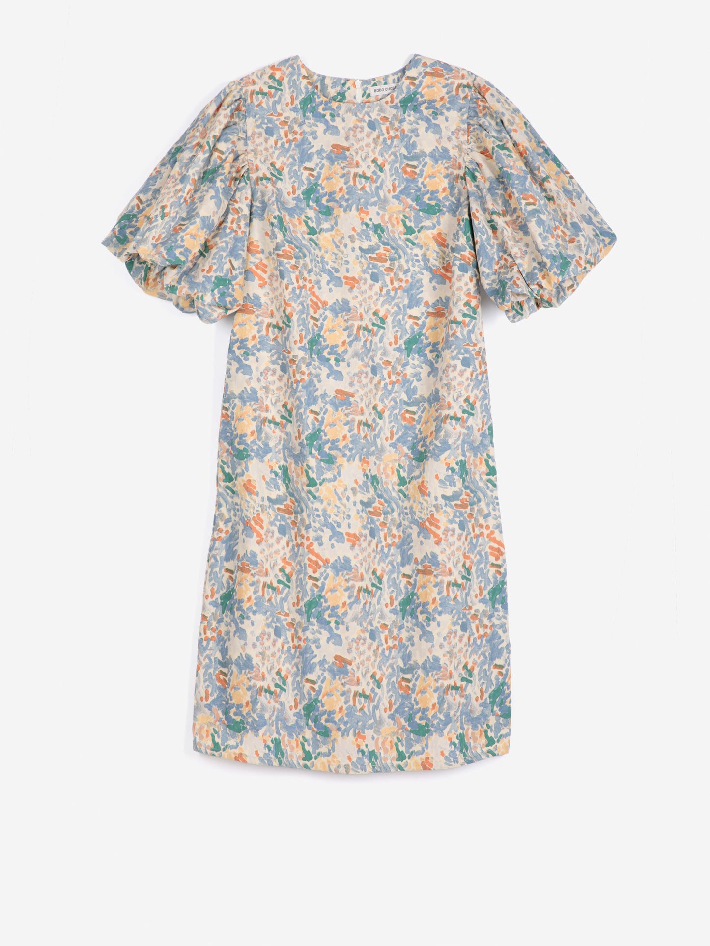 Vestido corto con estampado integral Dreamlike