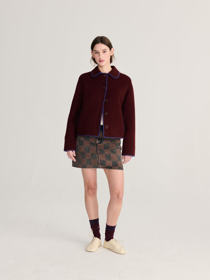 Hand made wool  jacket