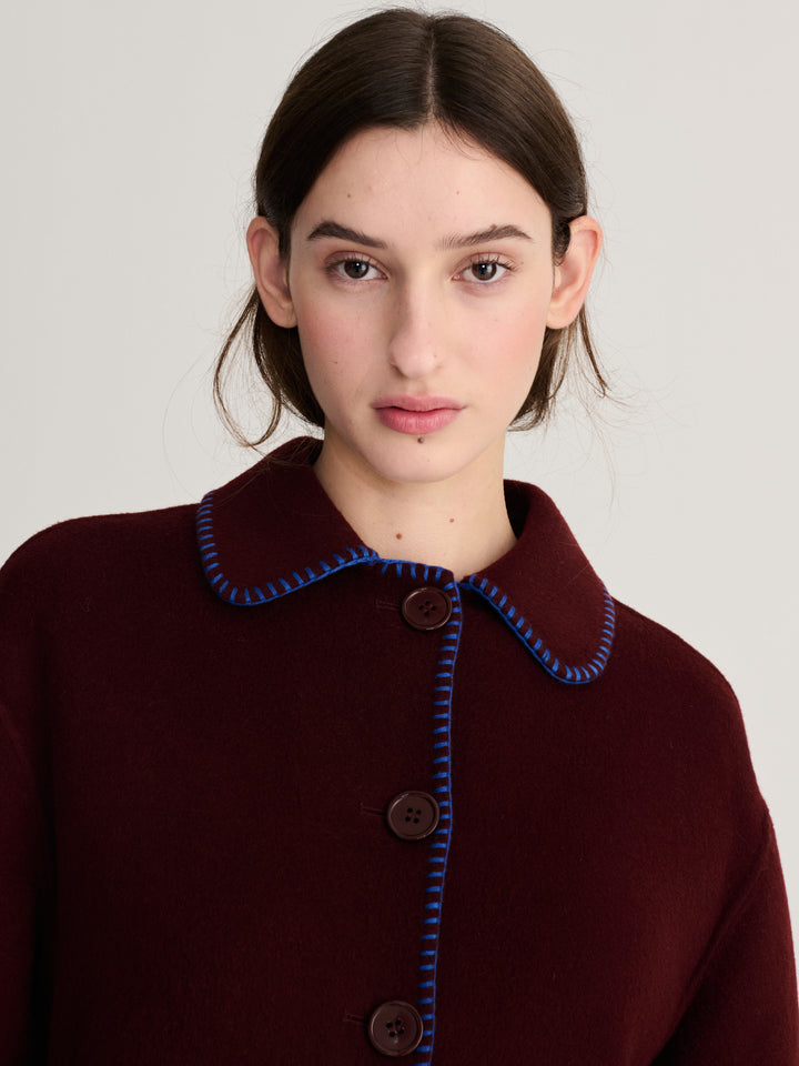 Hand made wool  jacket