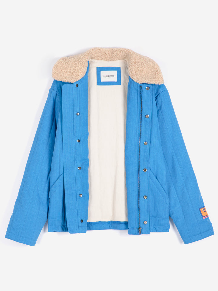 Padded cotton worker jacket