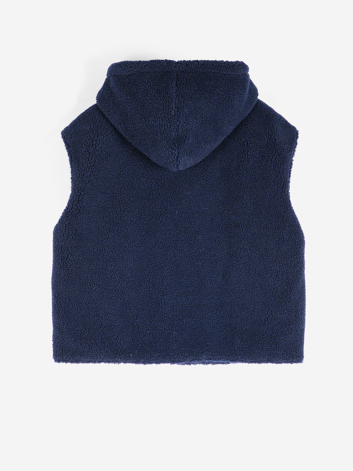 Reversible nylon vest