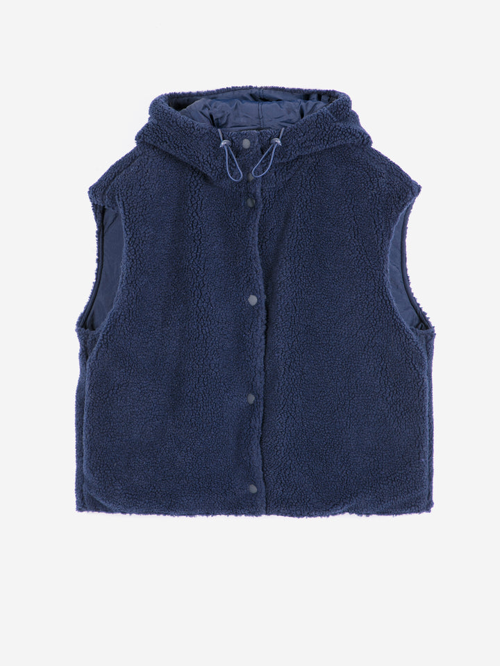 Reversible nylon vest