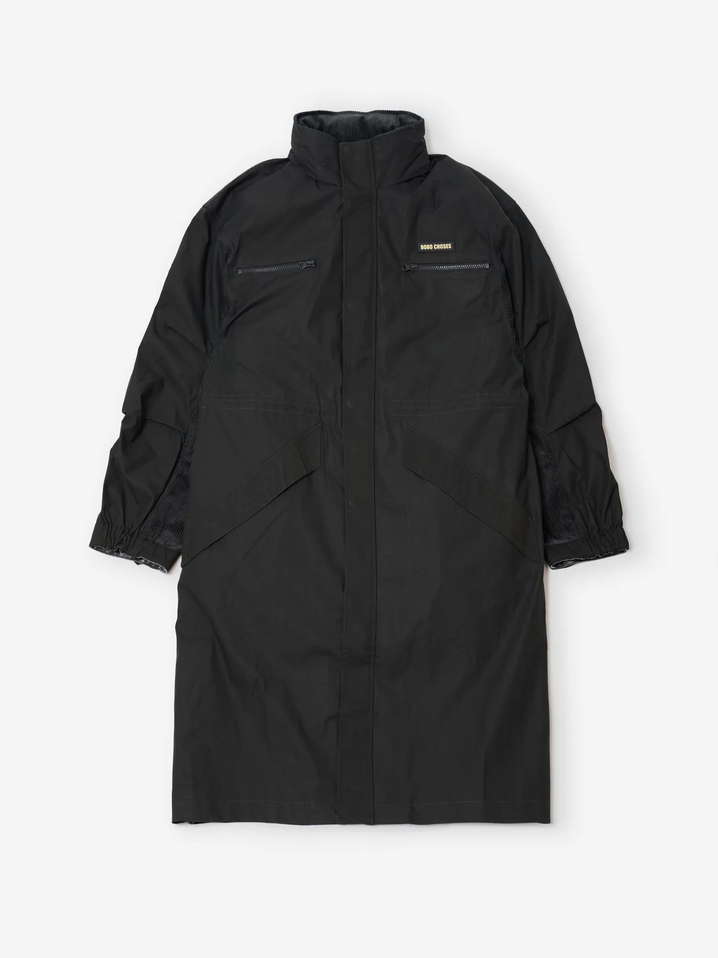 Waxed cotton parka