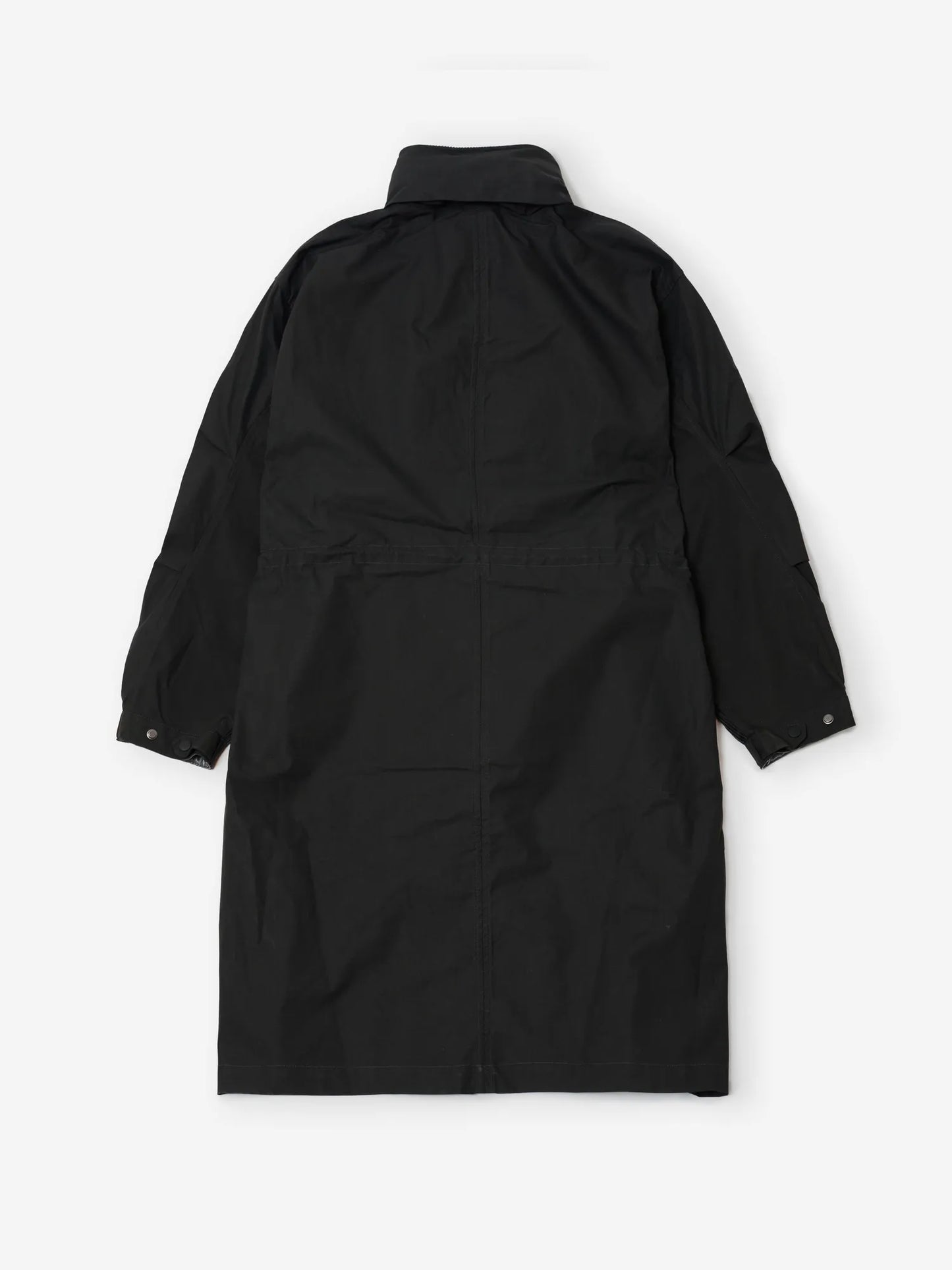 Waxed cotton parka