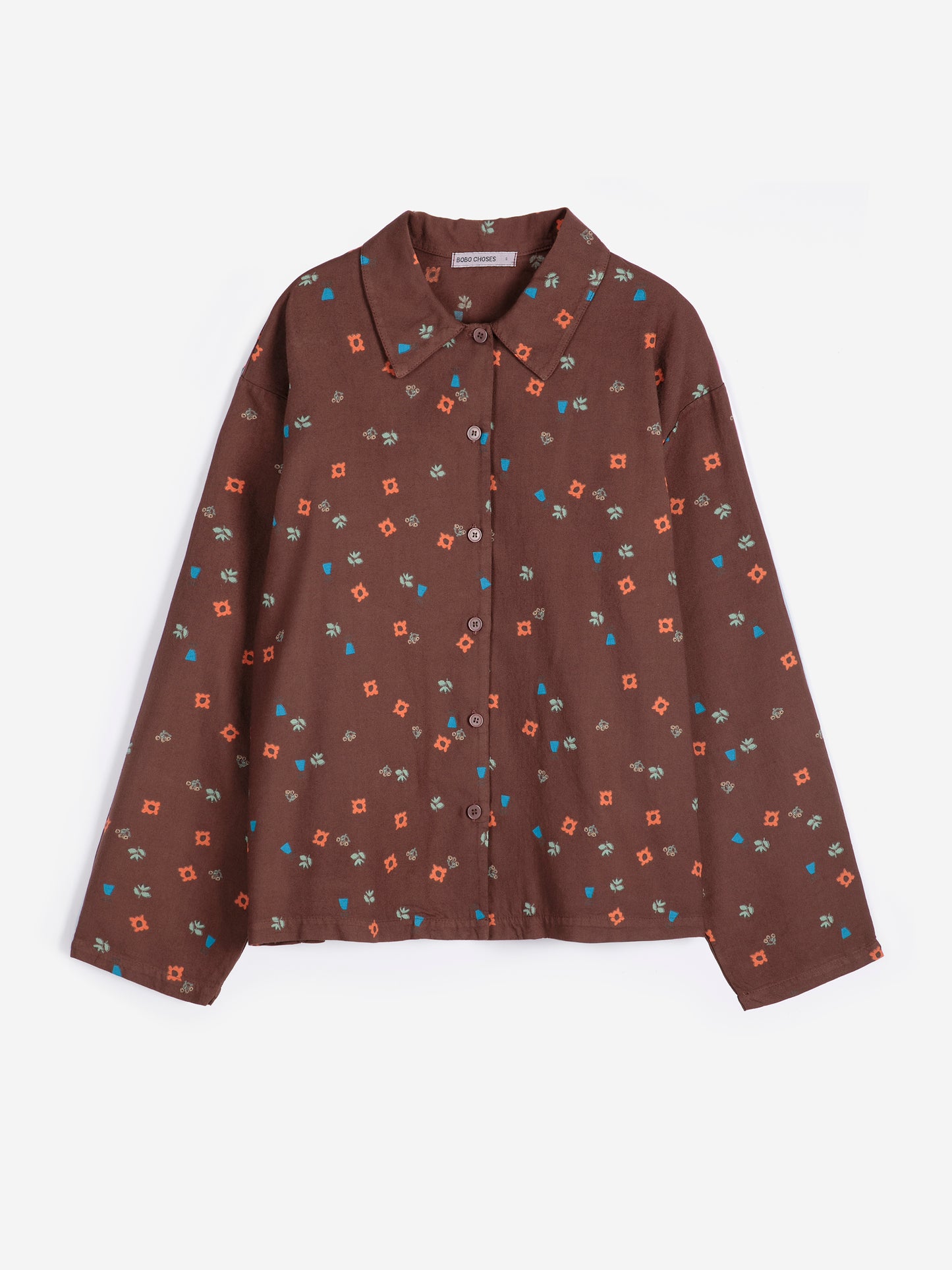 Blossom all over fluid flannel sleepwear set
