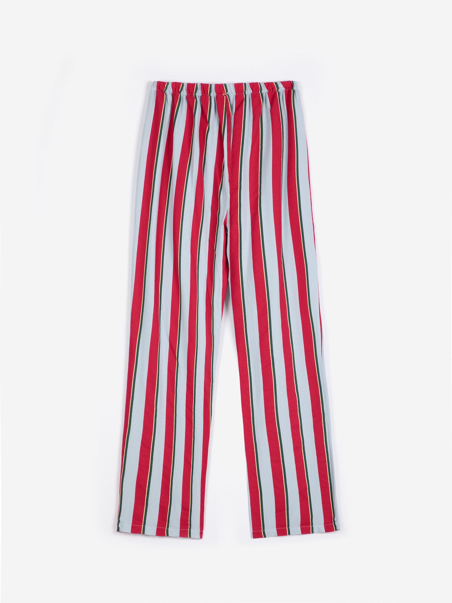 Striped all over fluid flannel sleepwear set