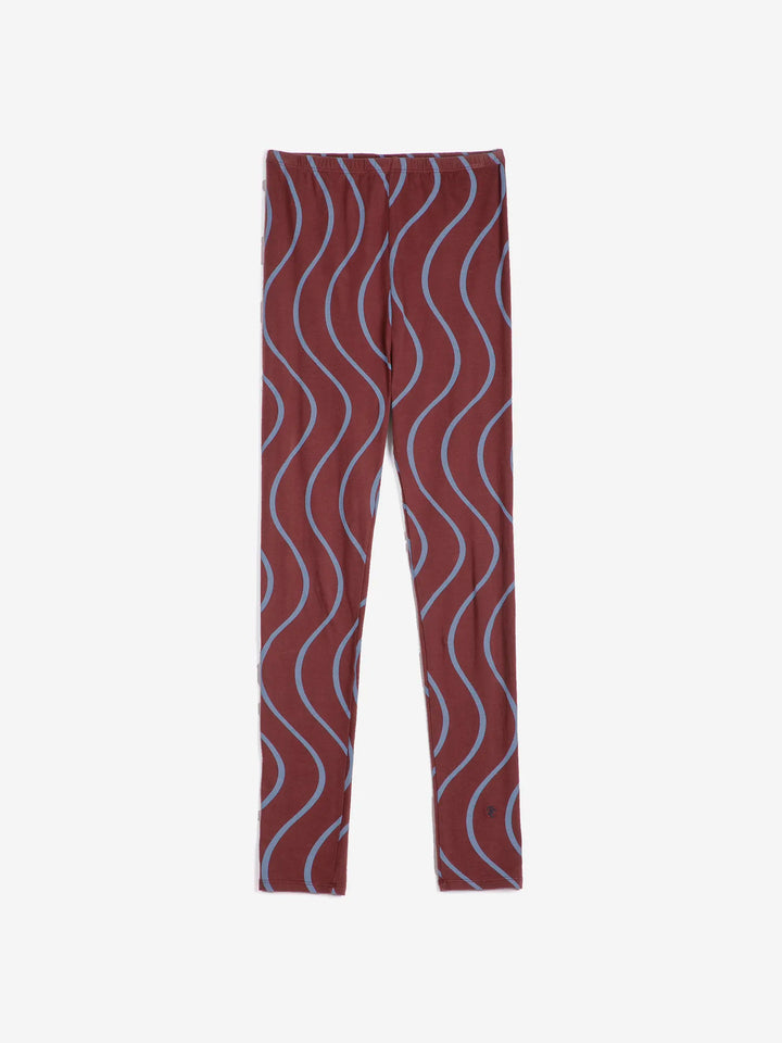 Psicodelic stripes all over leggings