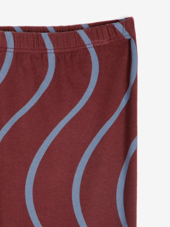 Psicodelic stripes all over leggings