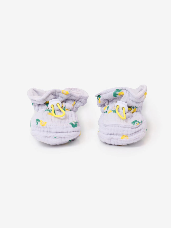 Bottines bébé all-over Stamp Bloom