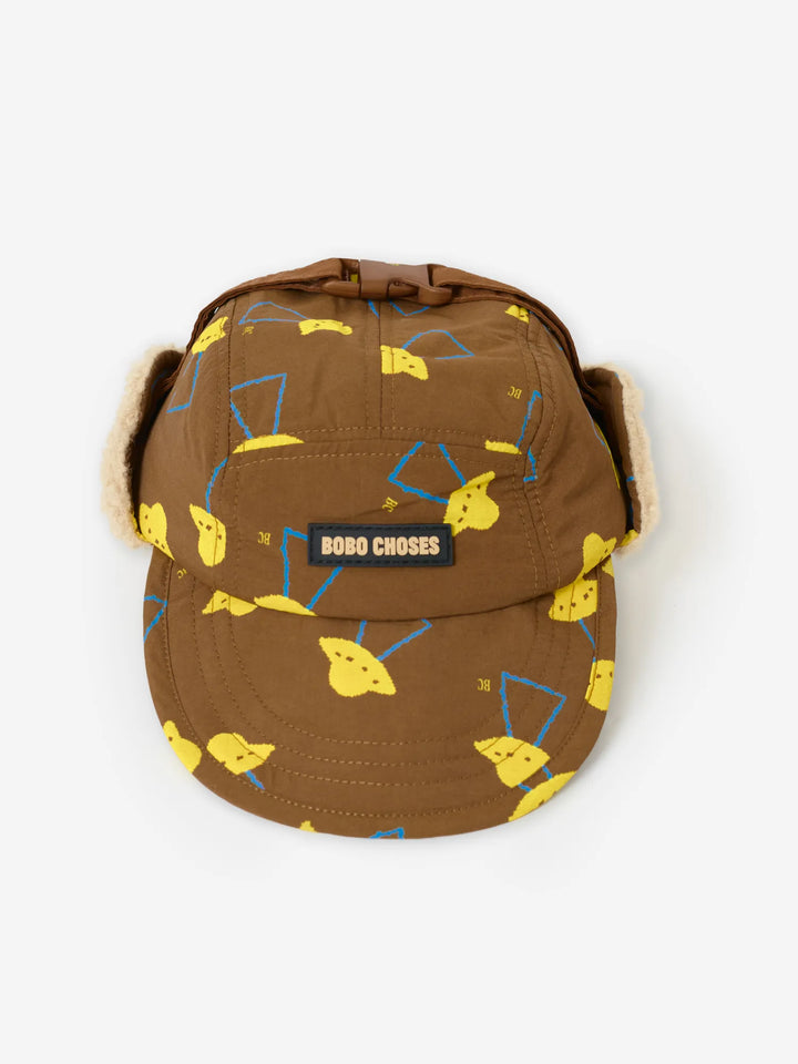 Pixel Abduction all over winter cap