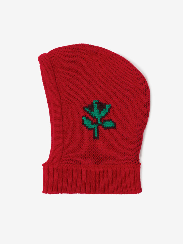 Blossom knitted balaclava