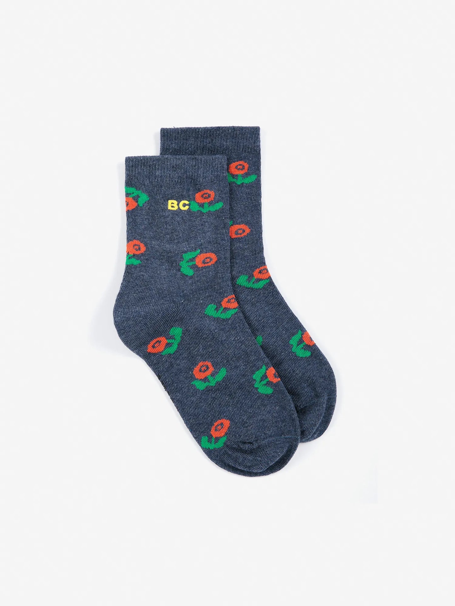 Stamp Bloom all over short socks