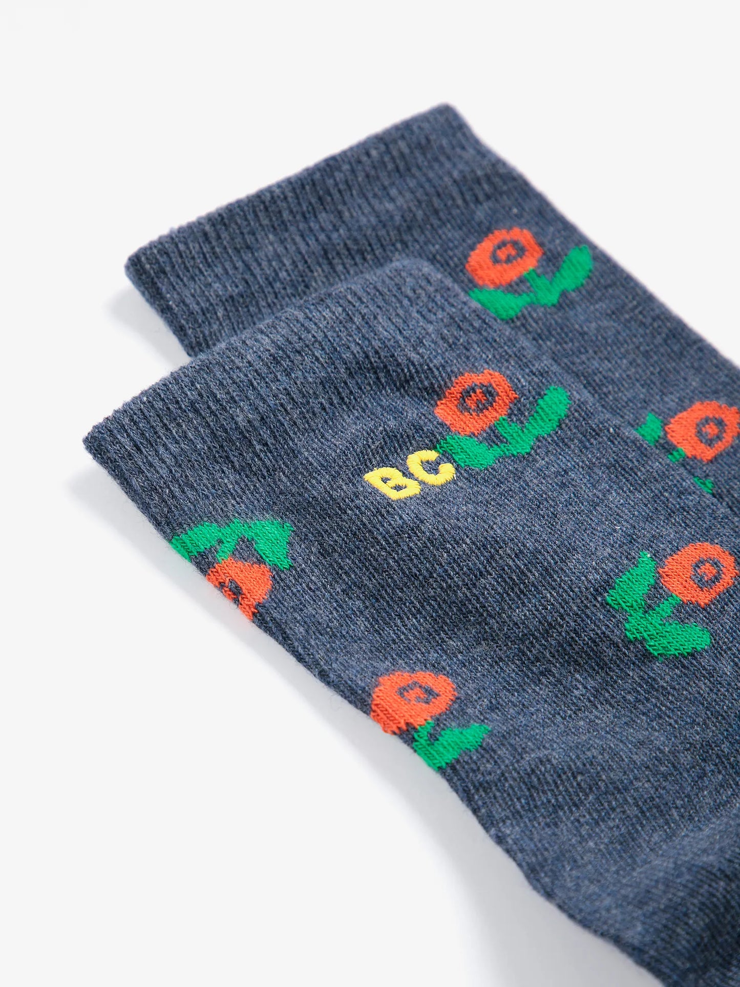 Stamp Bloom all over short socks