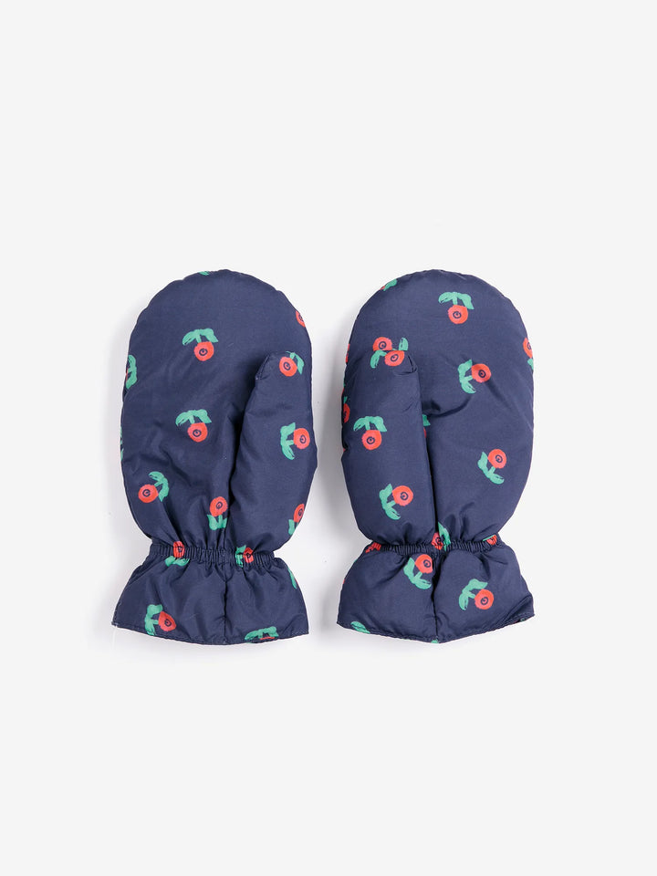 Stamp Bloom all over mittens