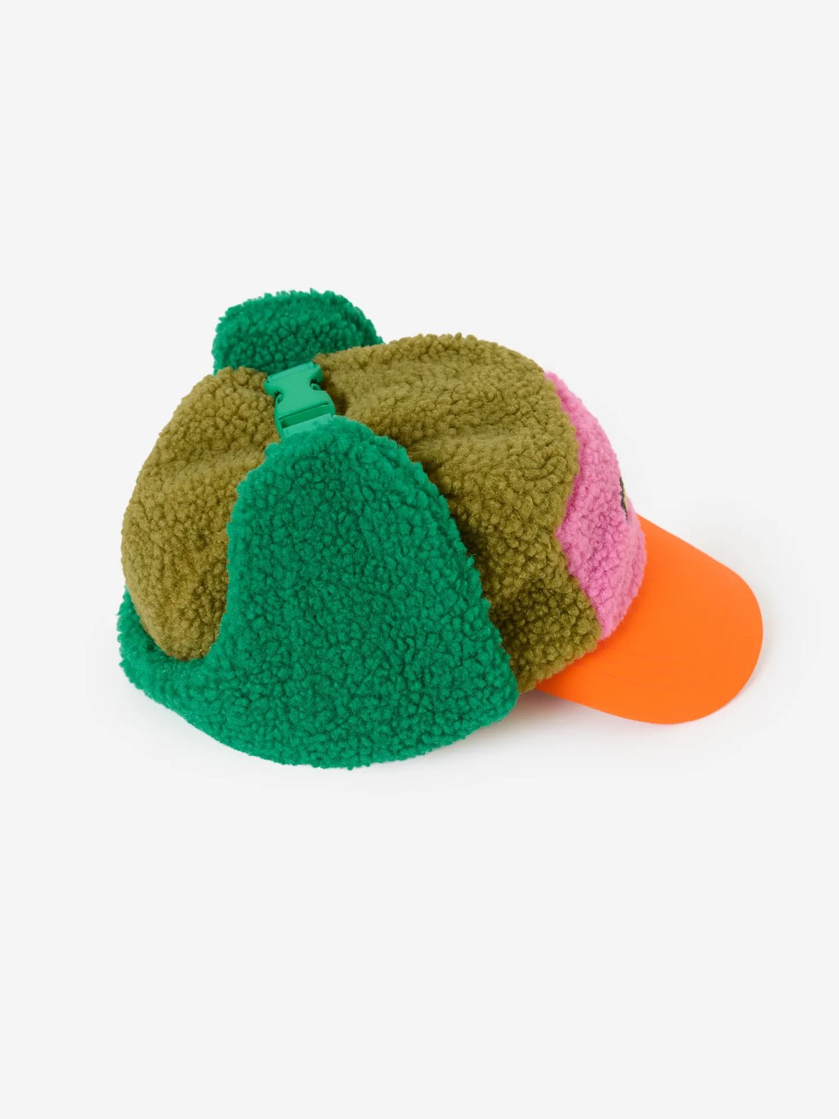 Bobo Choses color block 양가죽 샤프카 모자