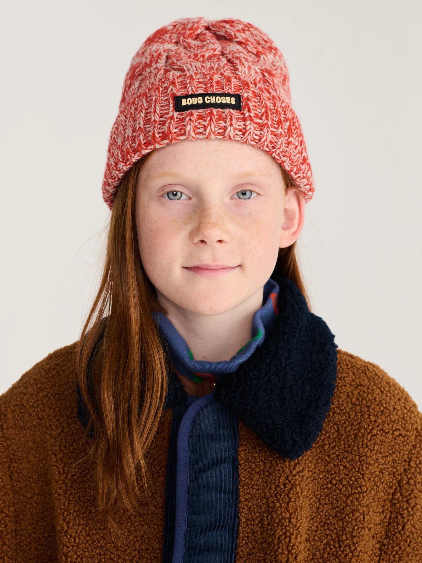 Gorro de punto rojo Bobo Choses