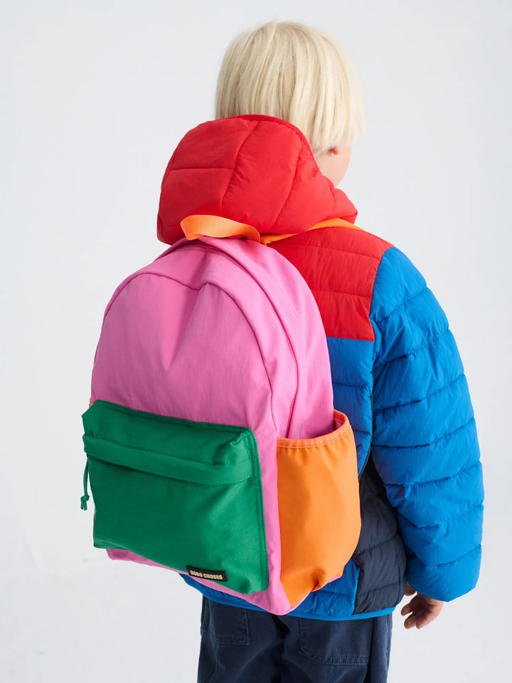 Motxilla rosa Color Block Bobo Choses