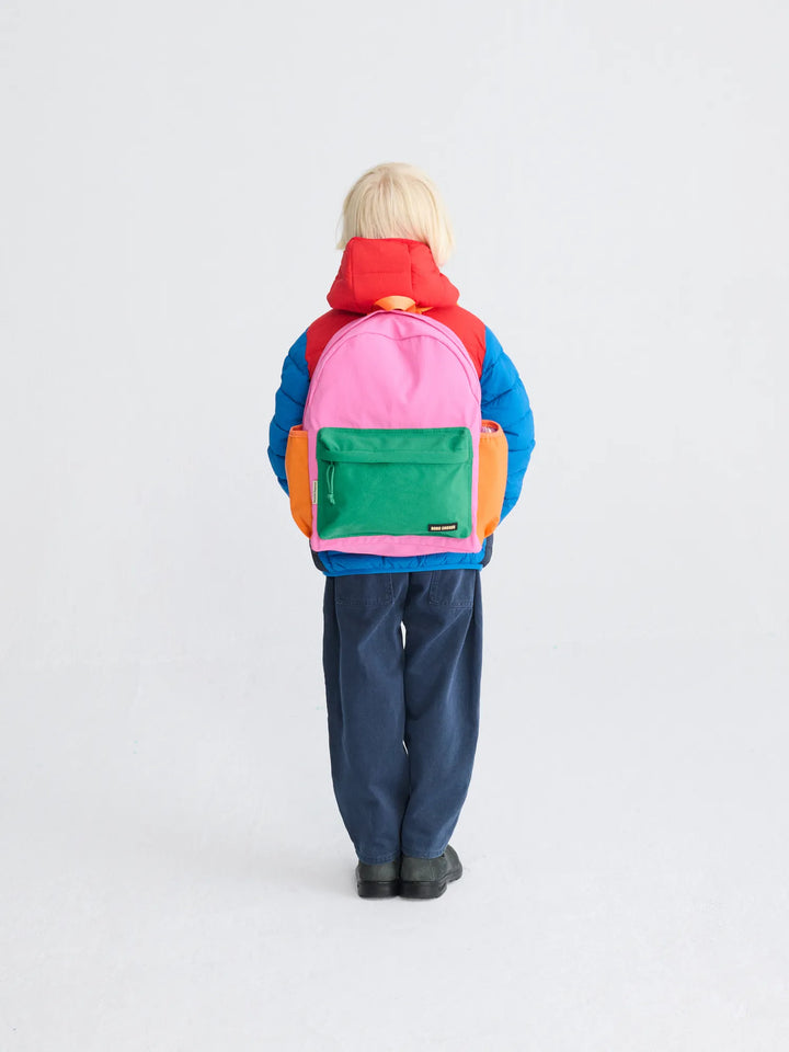 Motxilla rosa Color Block Bobo Choses
