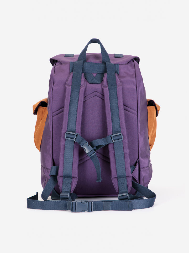 Color block backpack