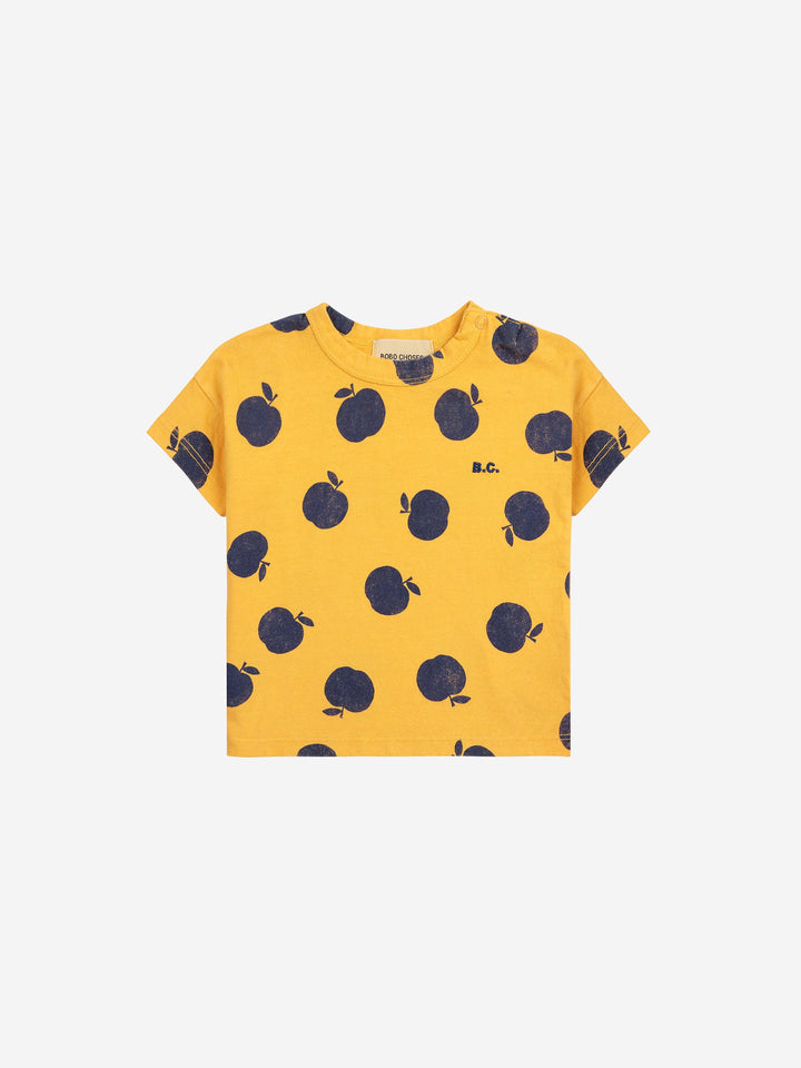 Poma all over yellow T-shirt