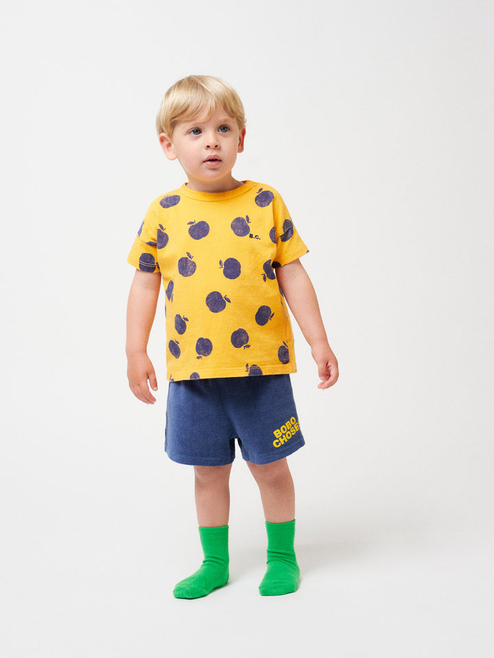 Poma all over yellow T-shirt