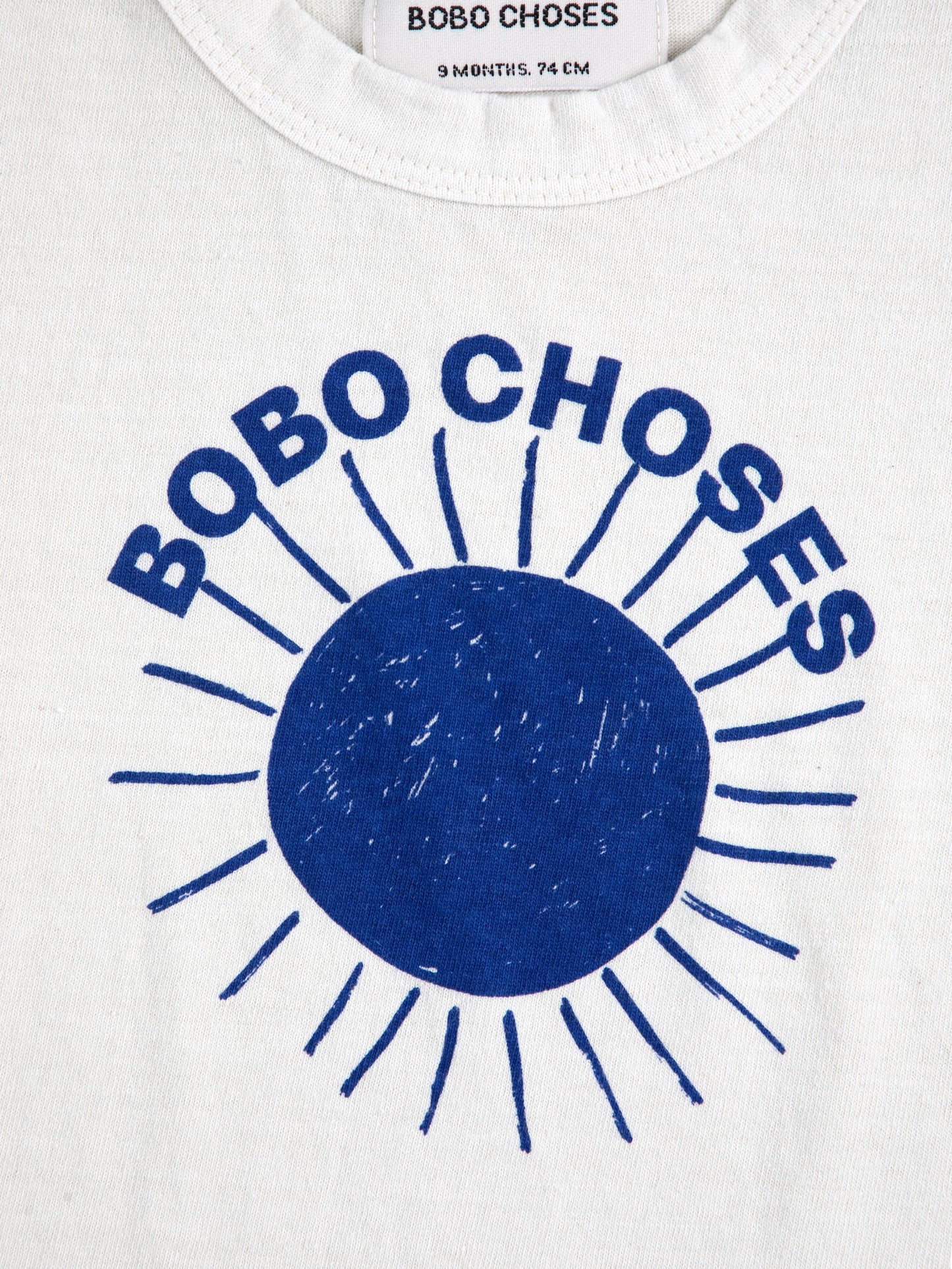 Camiseta sol Bobo Choses color crudo