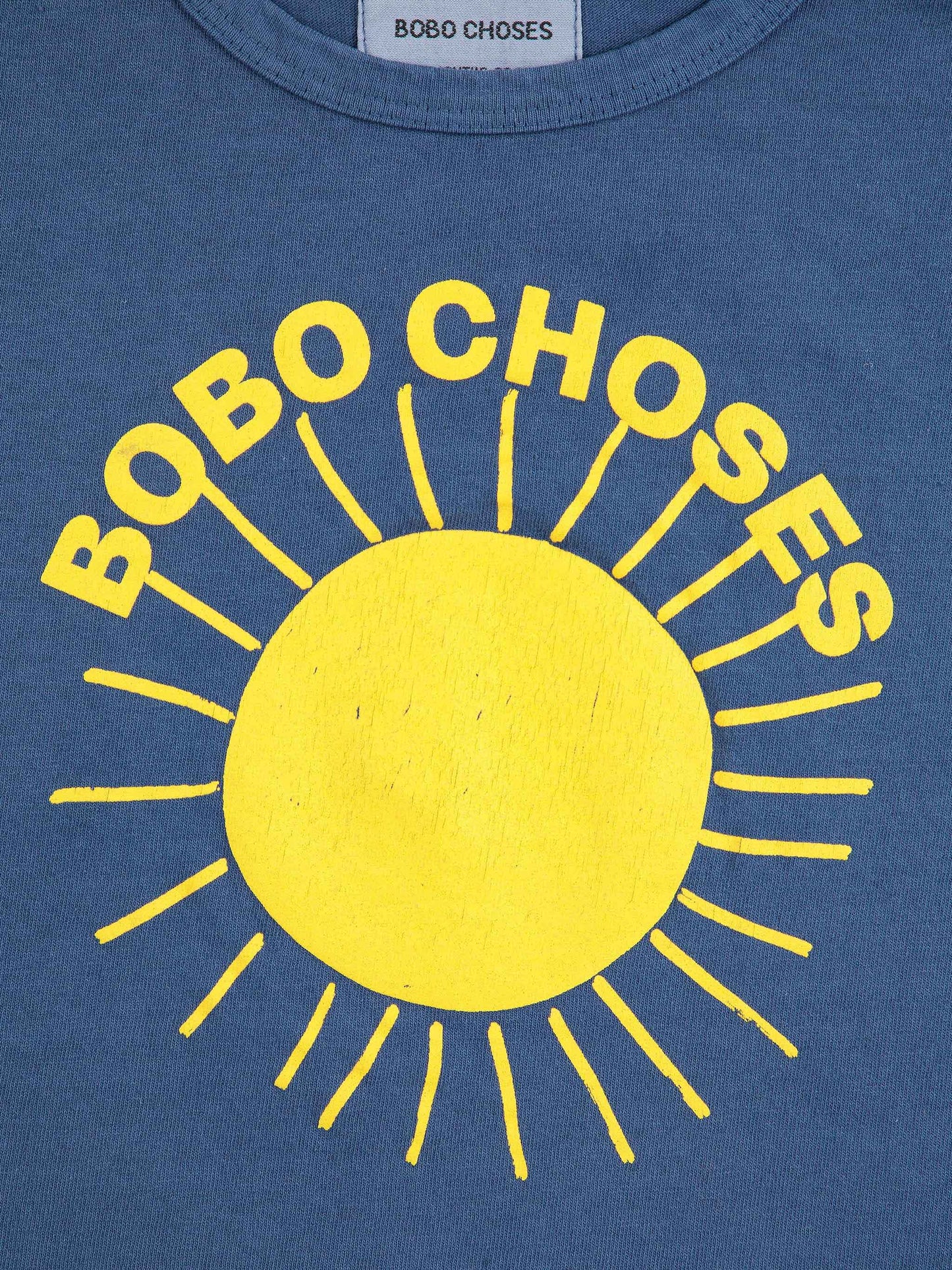 T-shirt bleu marine Bobo Choses Sun