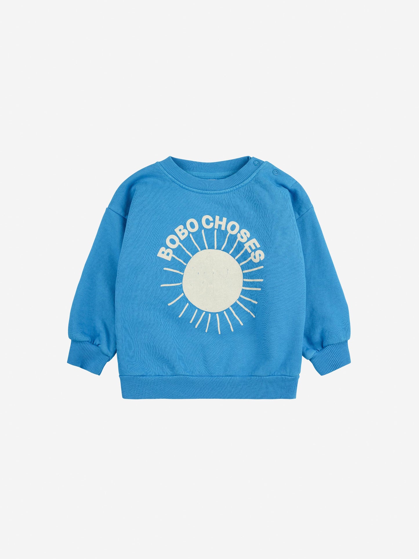 Bobo Choses Sun turquoise sweatshirt