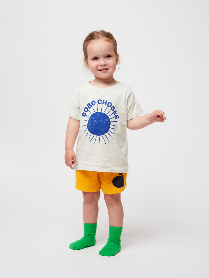 Poma yellow terry shorts