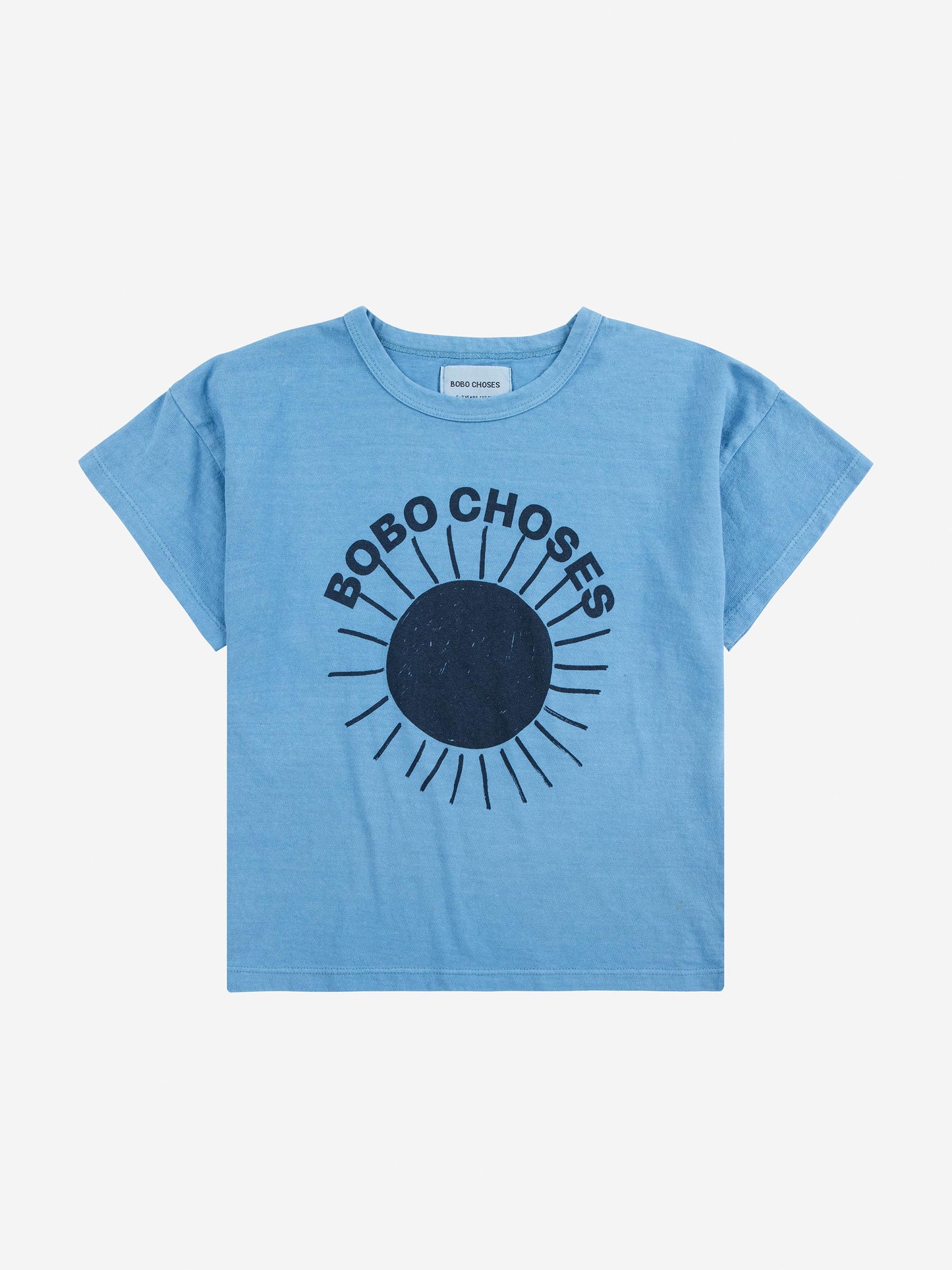 Bobo Choses 선 터콰이즈 티셔츠